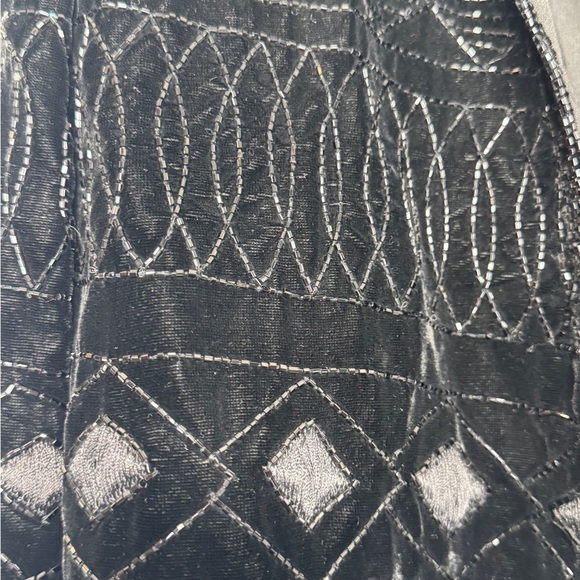 Vintage Niteline Velvet Beaded and Embroidered Bolero Cropped Jacket - Picture 2 of 6